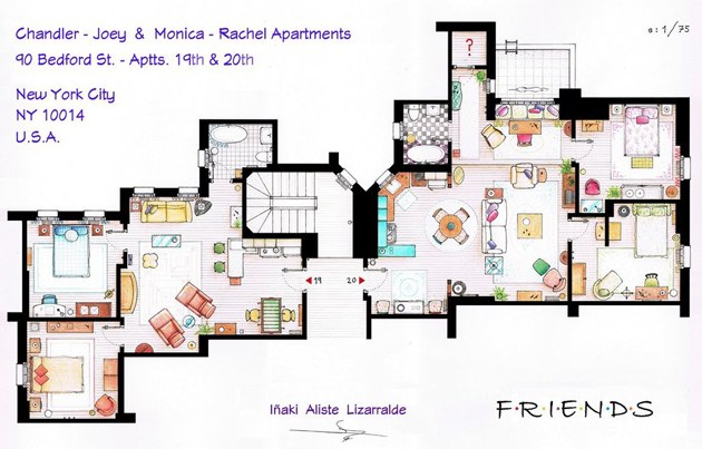 Friends floor plan